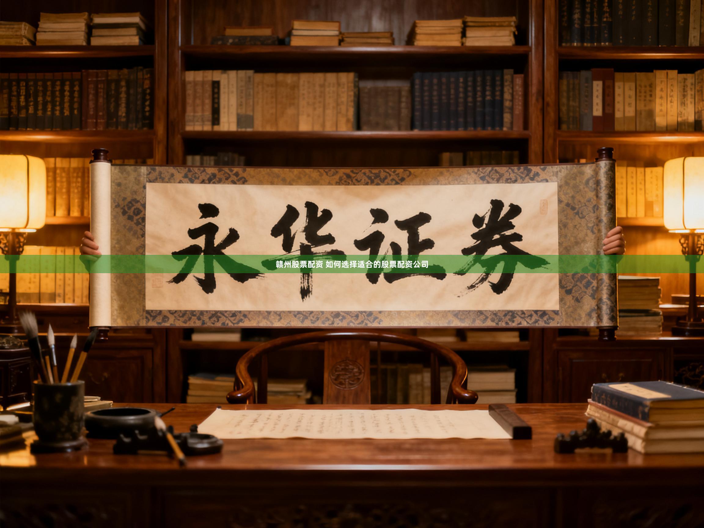 赣州股票配资 如何选择适合的股票配资公司