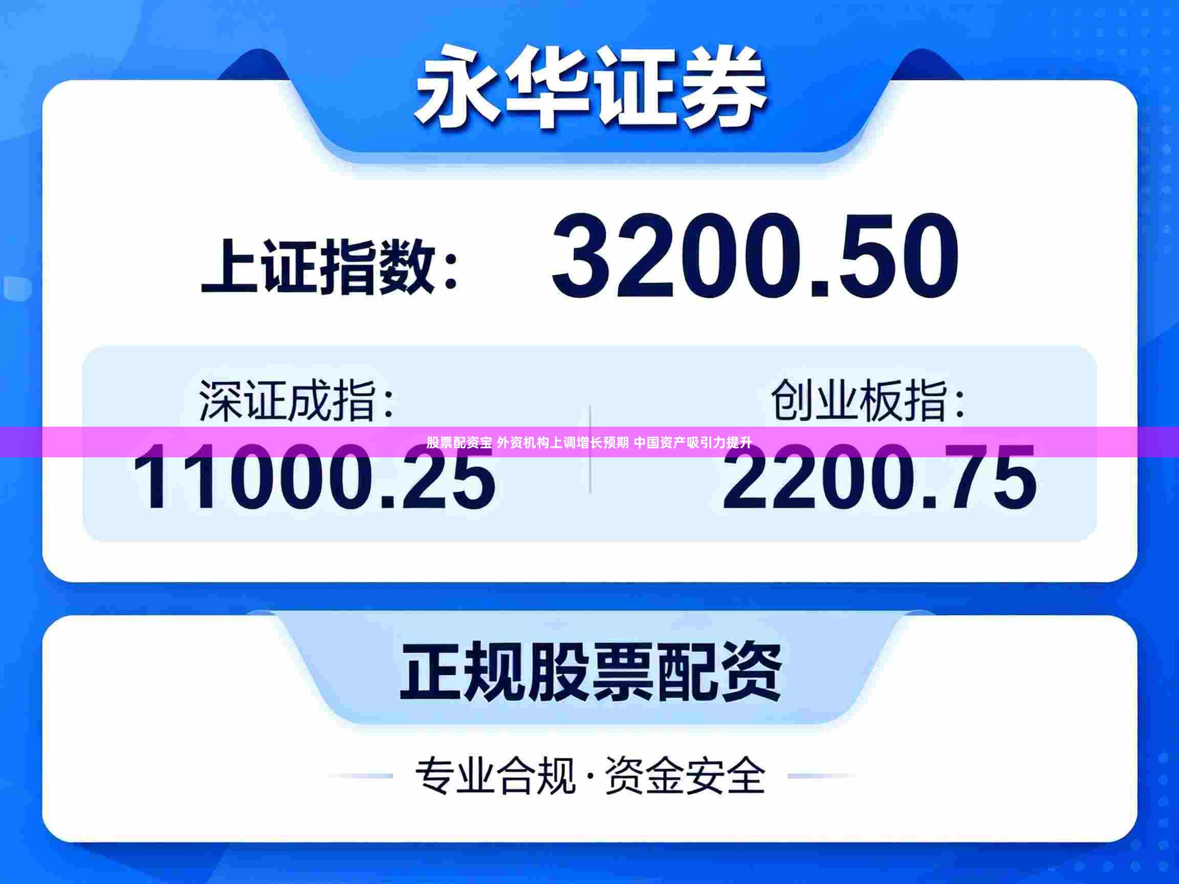 股票配资宝 外资机构上调增长预期 中国资产吸引力提升